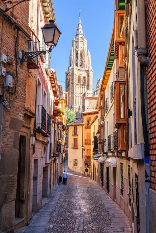 Alleyway in Toledo Spain