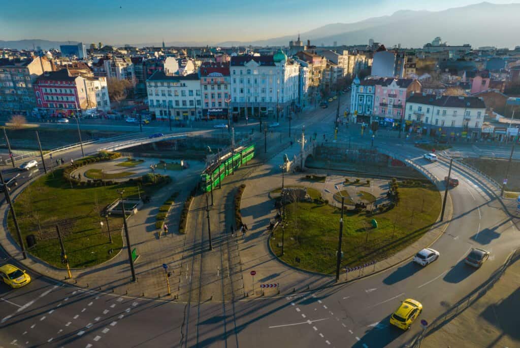 Bulgaria roundabout