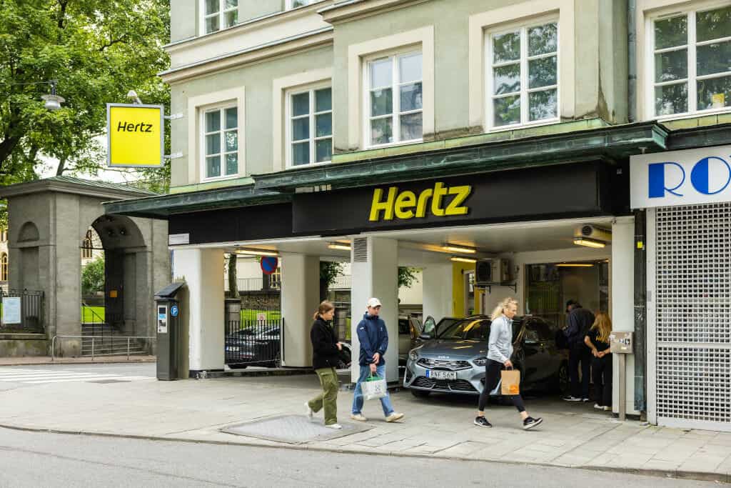 Hertz car rental in Stockholm