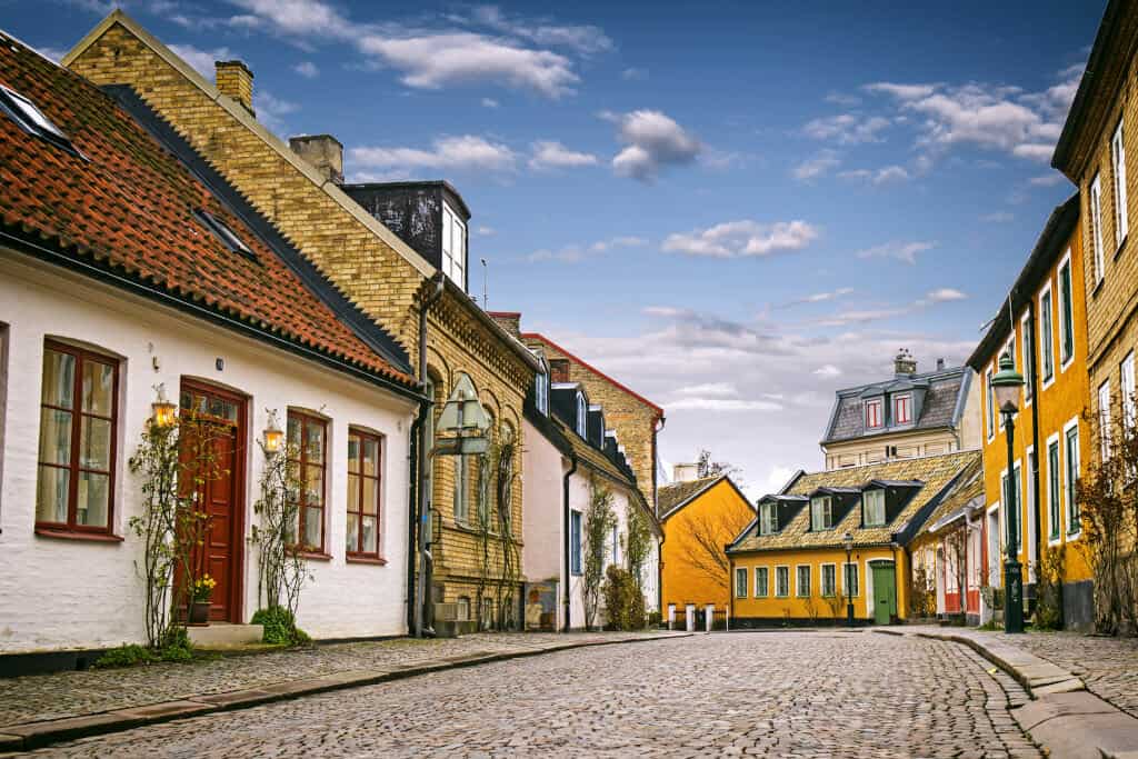 Small street in Lund