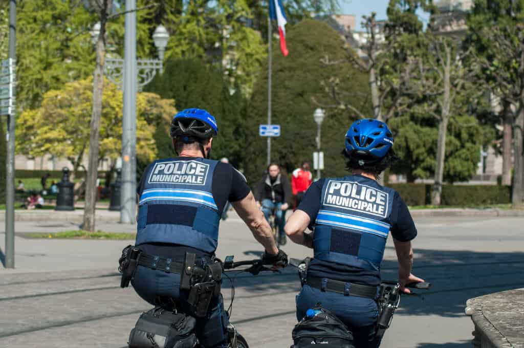 Strasbourg traffic police