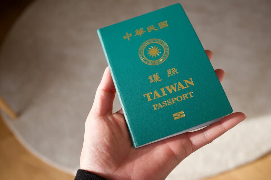 Taiwan passport