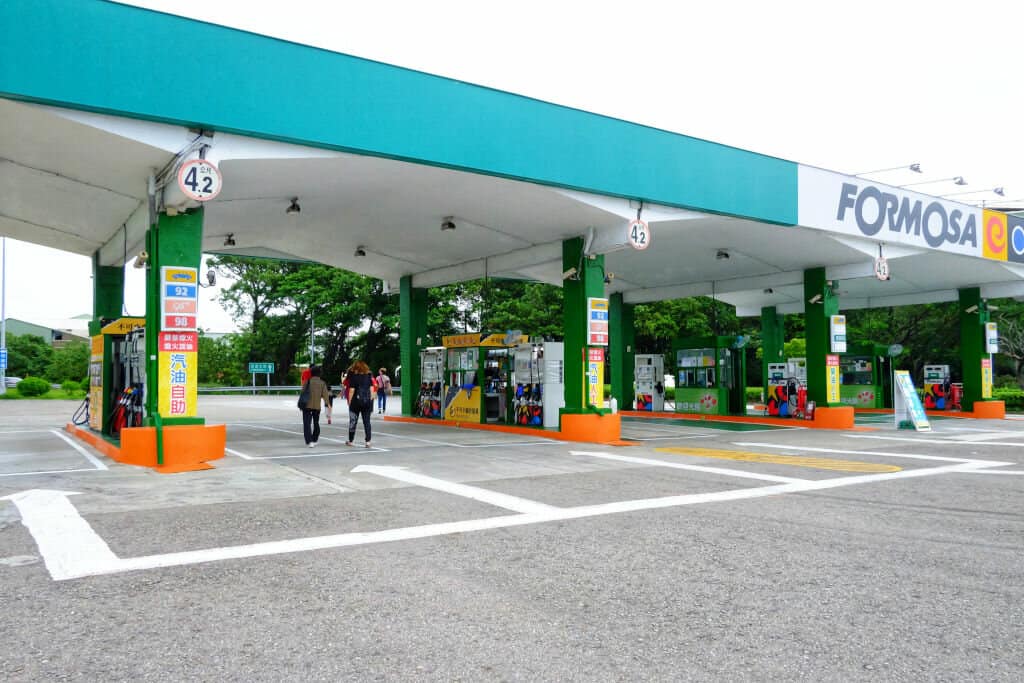 Taiwan petrol station