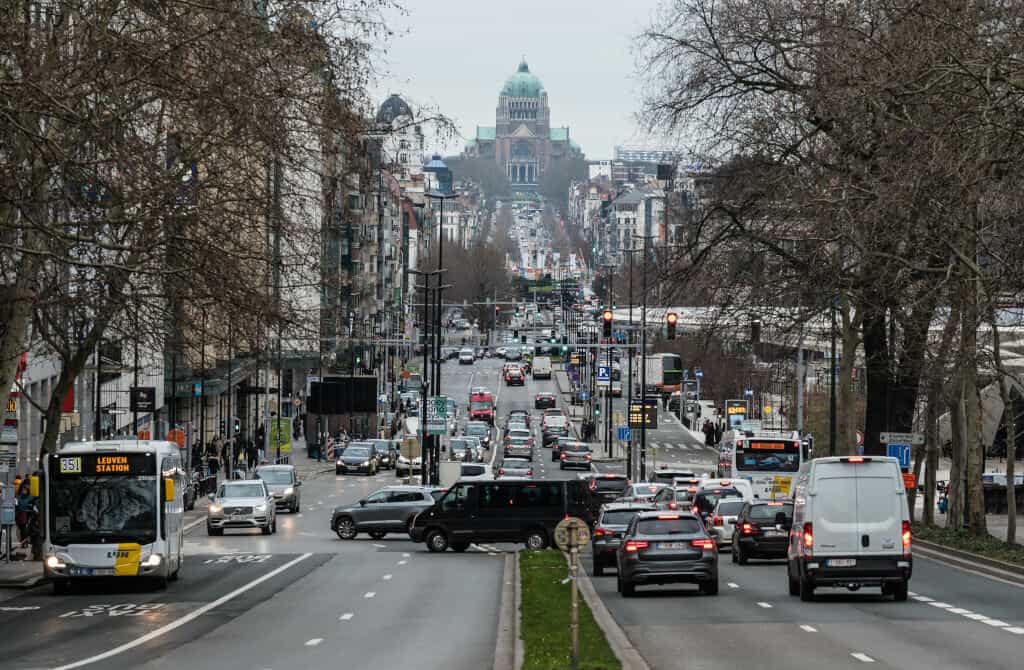 Traffic in Brussels