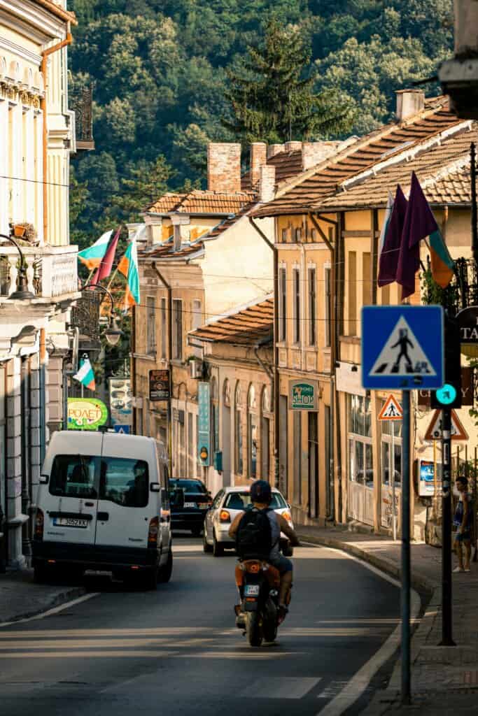 small roads Bulgaria